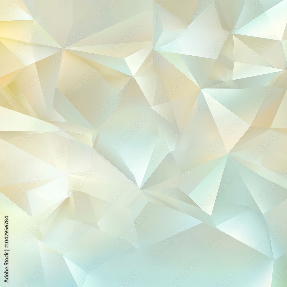 Naklejka premium Abstract polygonal background with soft edges