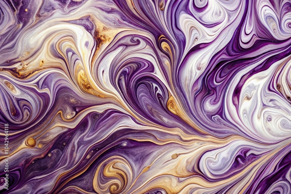 Elegant abstract art swirling metallic purple and white marble texture for luxury and artistic backgrounds panoramic Elegant abstract art swirling metallic purple and white marble texture for luxury and artistic backgrounds panoramic