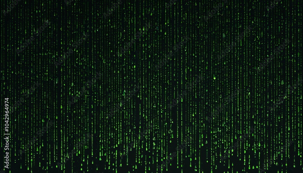 Digital Rain matrix background Digital Rain matrix background