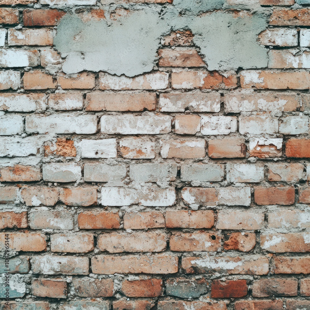 Obraz premium Rustic brick wall background with vintage effect
