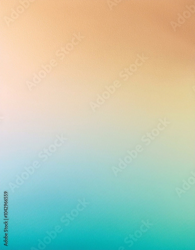 Wallpaper Mural Serene Teal to Golden Gradient: A calming visual experience. Perfect for backgrounds or design inspiration. Torontodigital.ca
