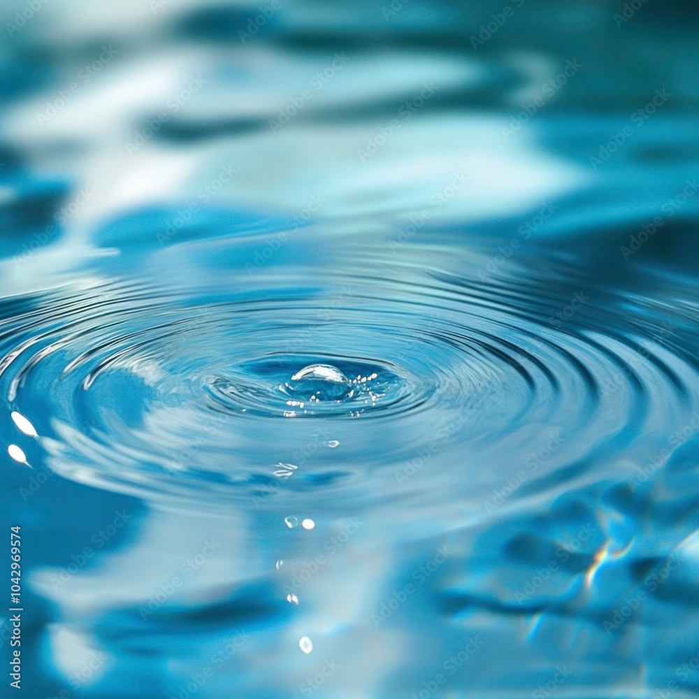Water ripple background with natural reflections Water ripple background with natural reflections