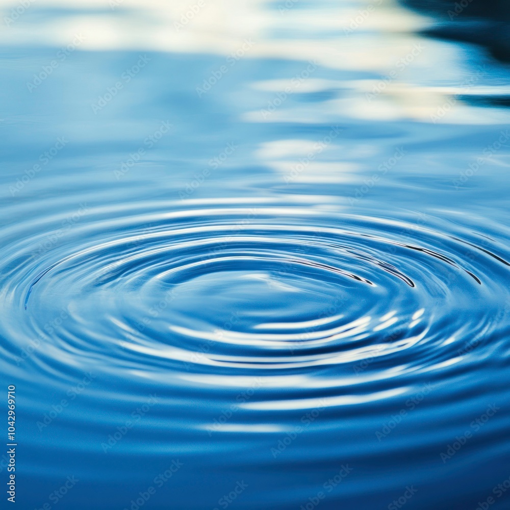 Water ripple background with natural reflections Water ripple background with natural reflections