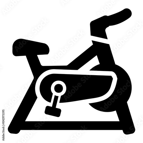 stationary bike Solid icon