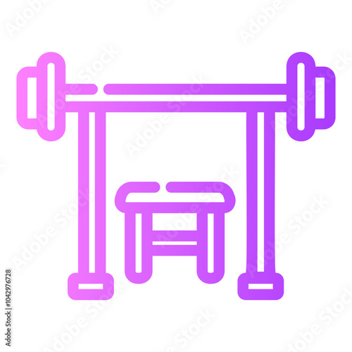 bench press Gradient icon