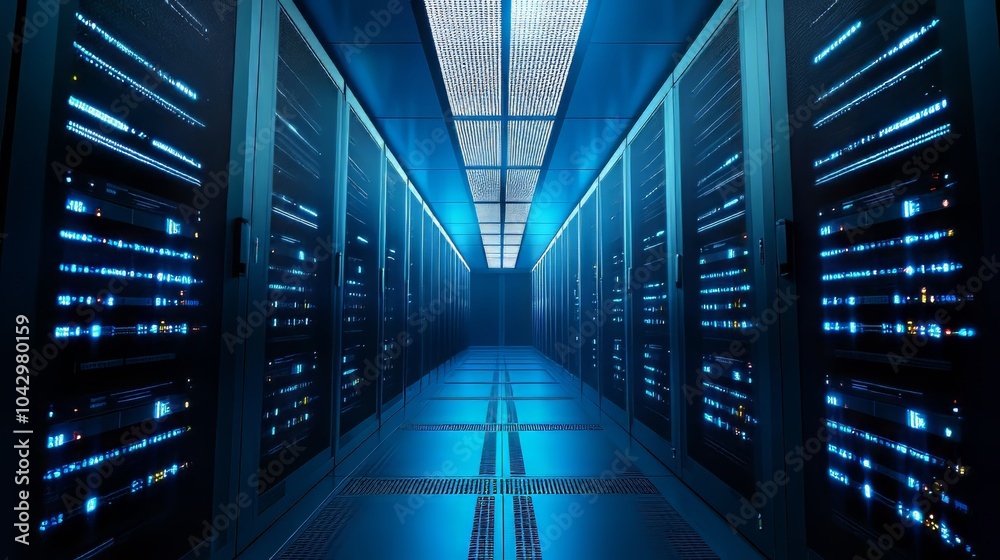 Concept of computer server technologies for big data management supercomputer. Big Data. Ultra realistic. Photorealistic Concept of computer server technologies for big data management supercomputer. Big Data. Ultra realistic. Photorealistic