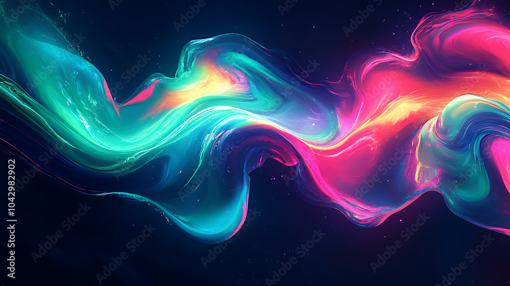 custom made wallpaper toronto digitalVivid Liquid Spiral