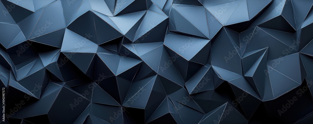 Dark grey geometric abstract wallpaper for mobile phone with a modern and stylish polygonal design