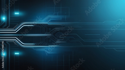 Wallpaper Mural abstract blue background Torontodigital.ca