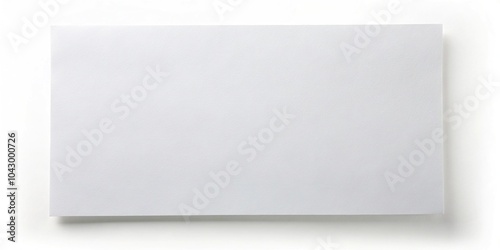 Extreme close-up of a blank white sheet of paper on white background