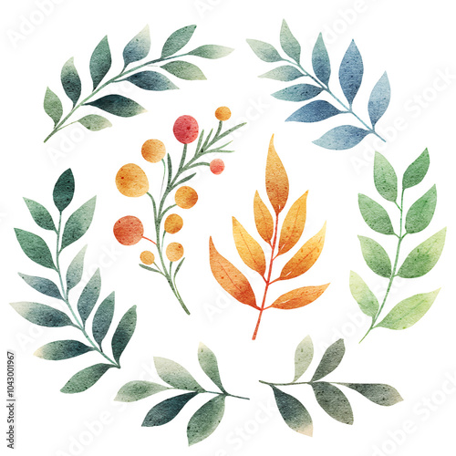set of leaves