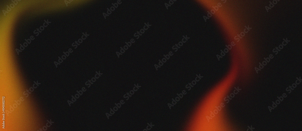 Abstract red and orange colour glowing wave on black gradient background, header backdrop banner design Abstract red and orange colour glowing wave on black gradient background, header backdrop banner design