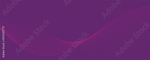 abstract purple wave background. eps10
