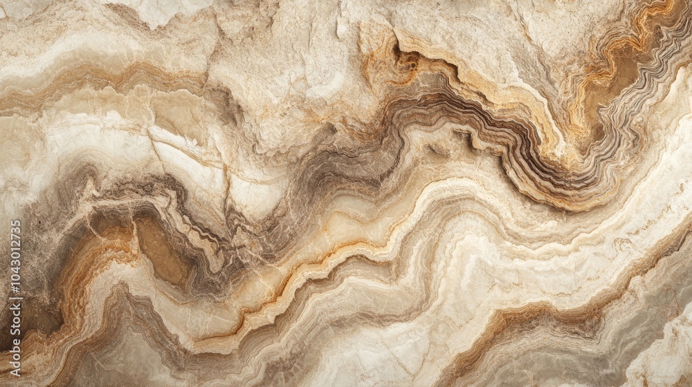 Abstract Swirling Brown Marble Texture. Abstract Swirling Brown Marble Texture.