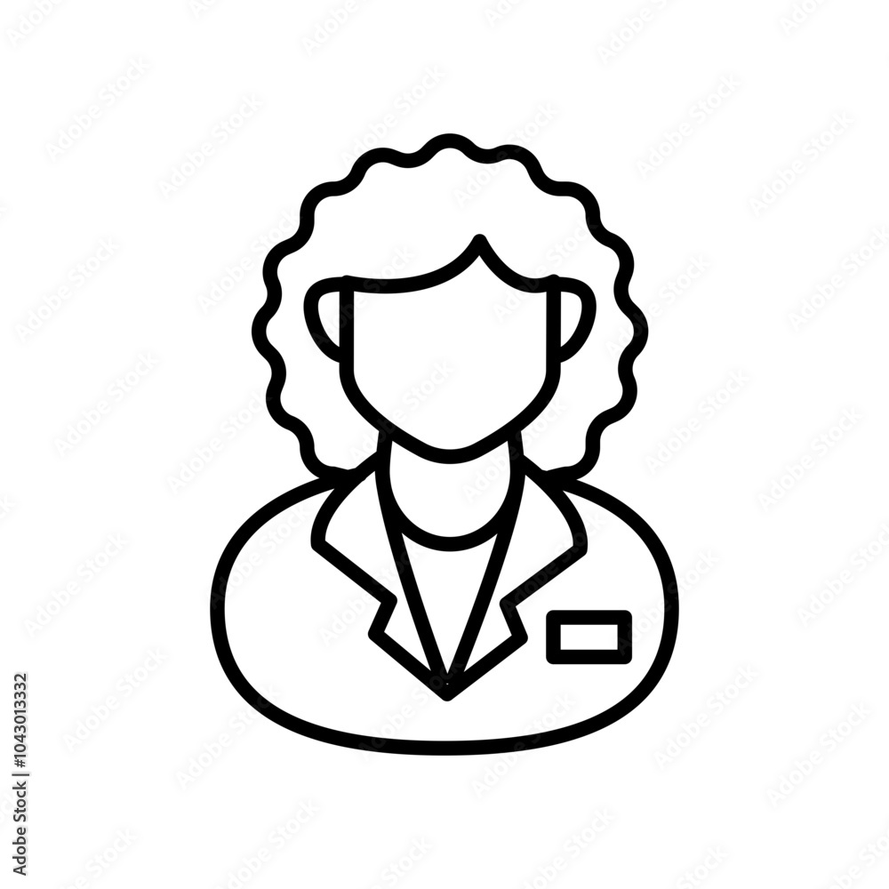 Emergency Doctor Outline Icon, Vector illustration Emergency Doctor Outline Icon, Vector illustration