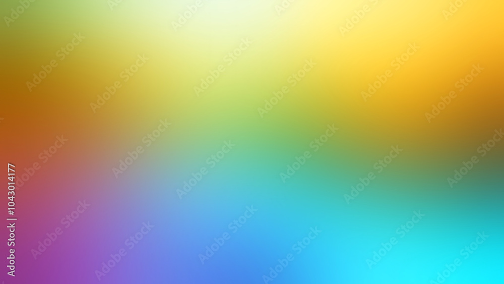 Obraz premium abstract gradient multicolor backgounds 4k Smooth transitions of iridescent colors, Soft pastel color gradient, Colorful gradient Rainbow