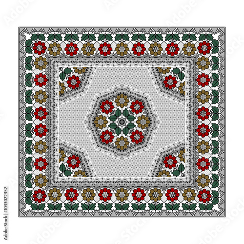 bedsheet design digital art use hand work and digital printing
