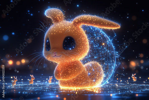 rabbit in the universe