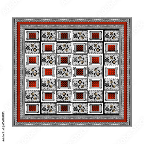 bedsheet design digital art use hand work and digital printing
