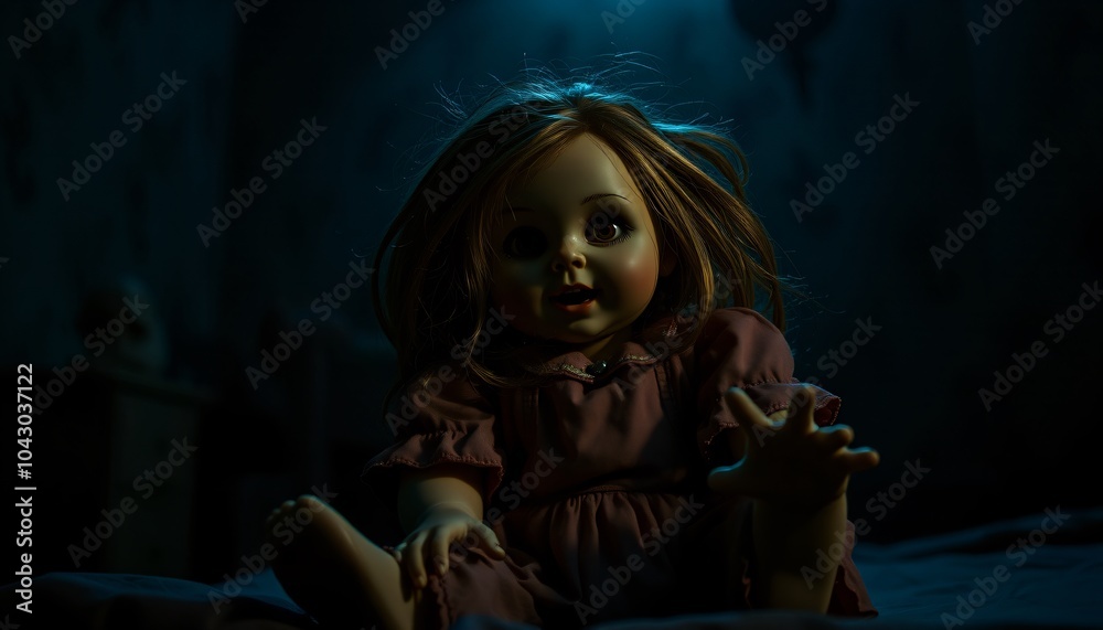 creepy posessed doll