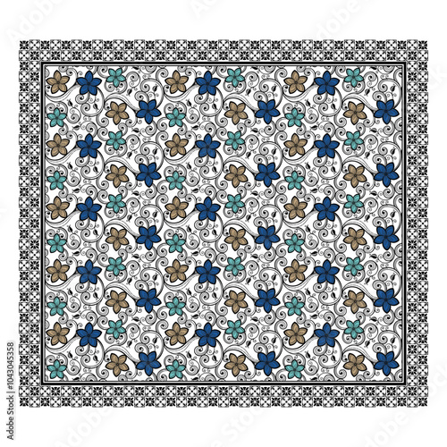 bedsheet design digital art use hand work and digital printing
