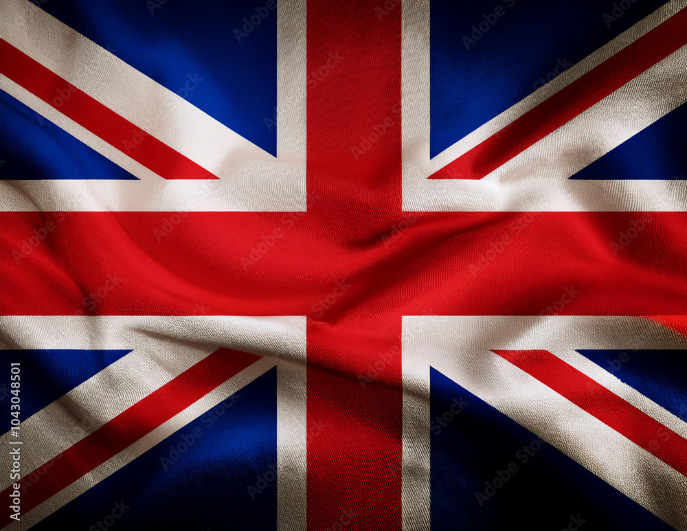 Die Flagge von Grossbritannien