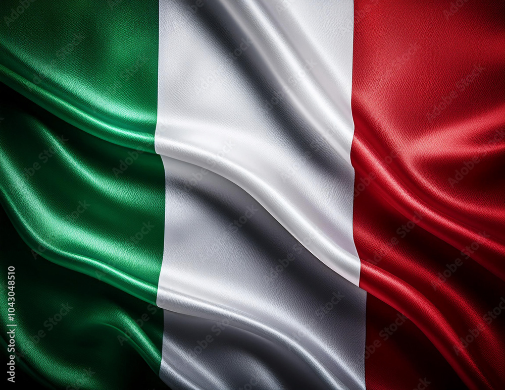 Die Flagge von Italien