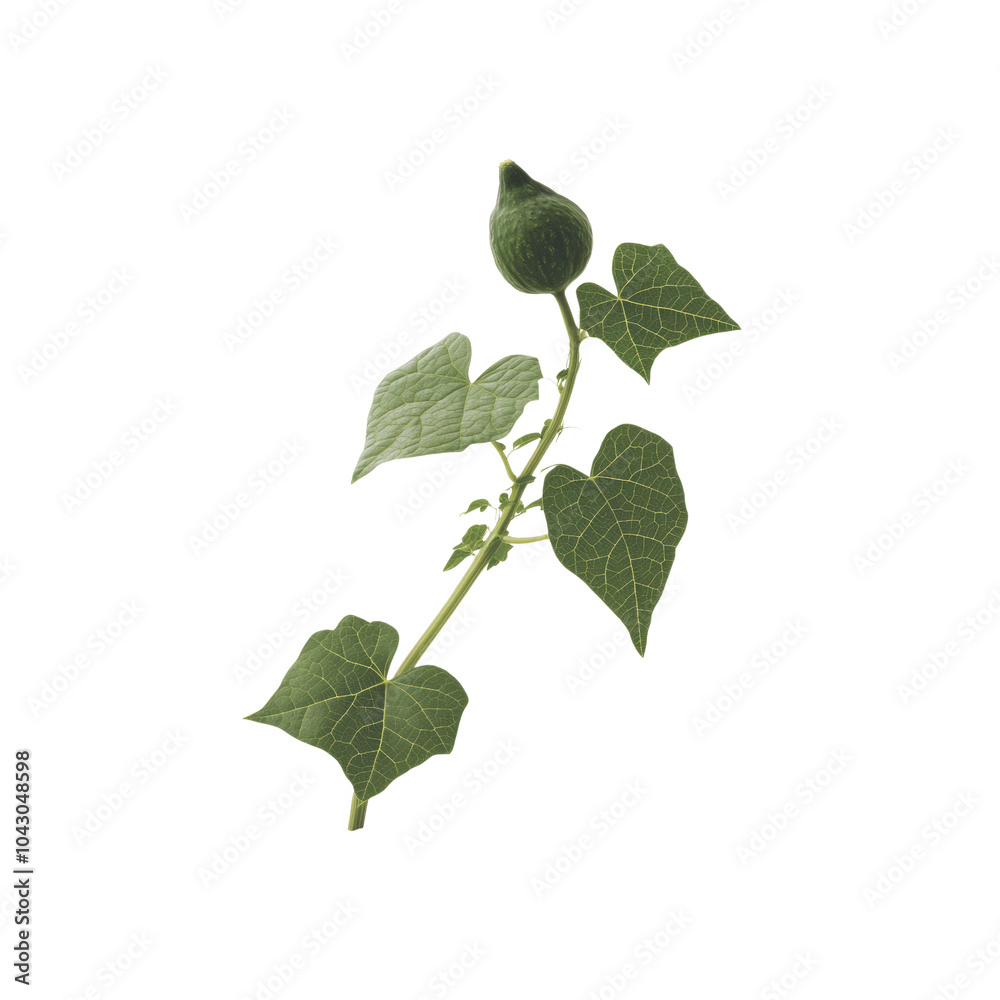 Obraz premium Green Vine with Bud