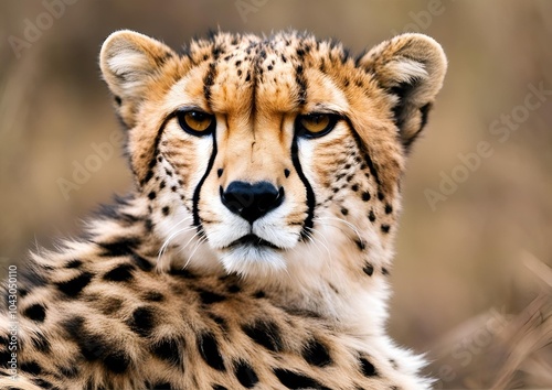 Cheetah wildlife animal mammal. photo