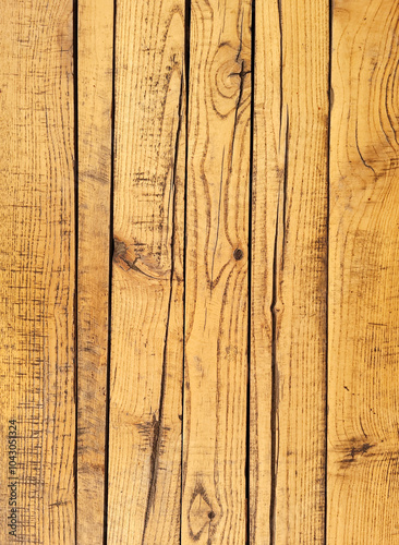 Close up of light brown wooden wall