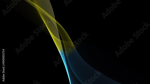 Abstract Lines Motion Background