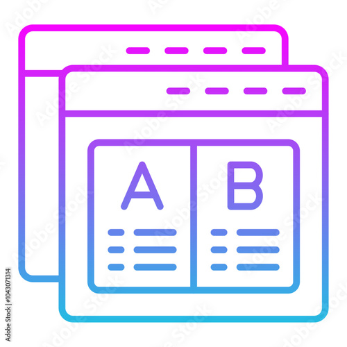 Ab testing Icon