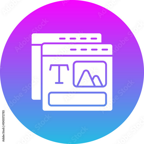 Free Download Layout Icon - GFXLoad