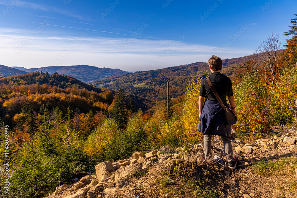 Patrząc na Beskidy