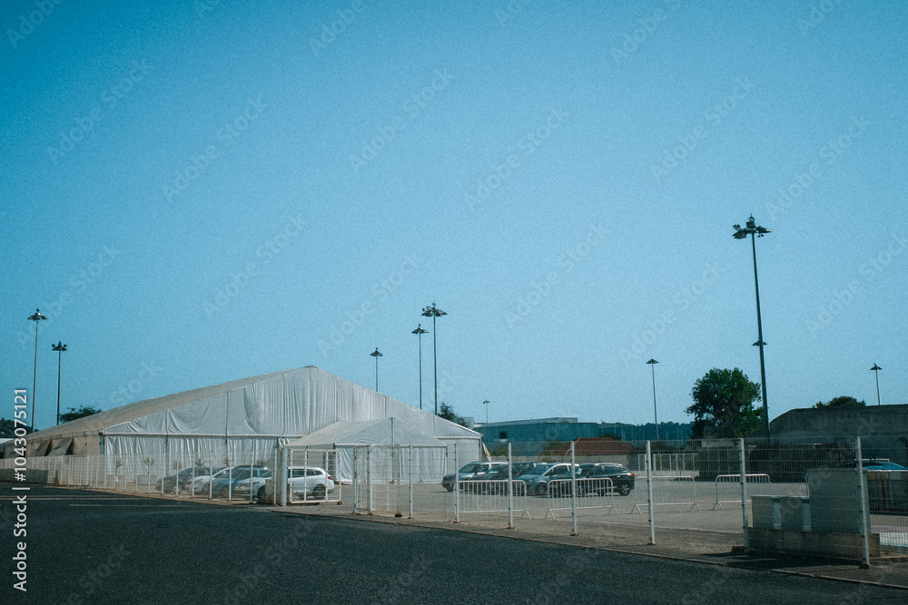 Obraz premium parking lot