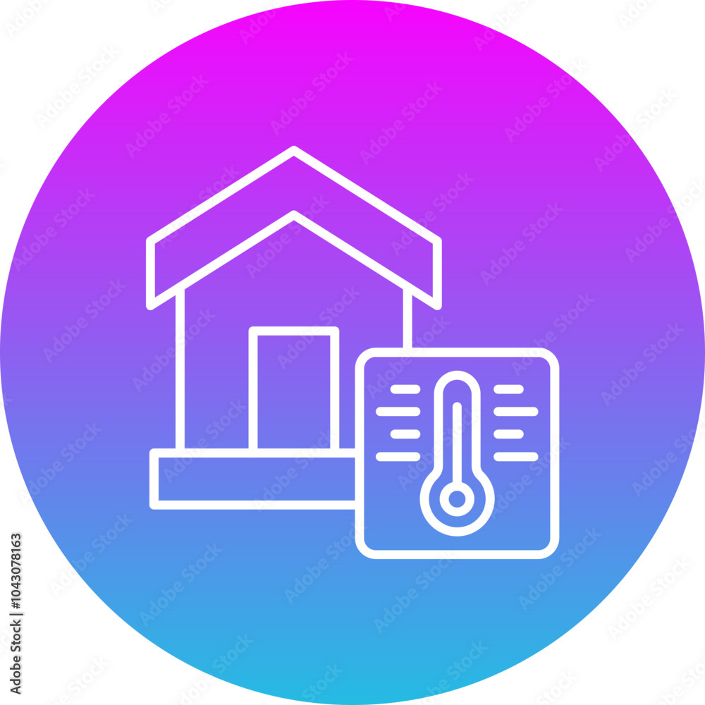 Obraz premium Temparature Control Icon