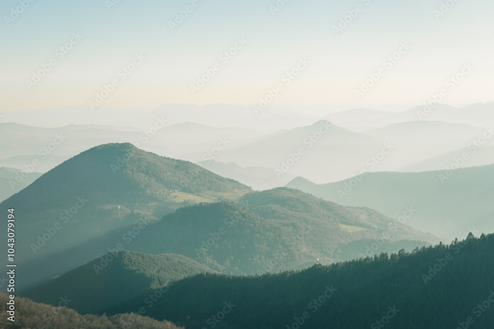 Obraz premium Serene Mountain Landscape