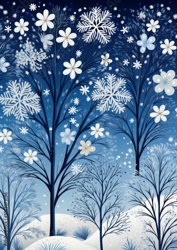 patern, winter design