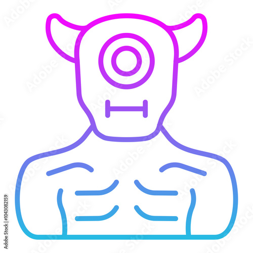 Cyclop Monster Icon