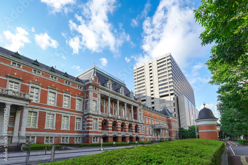 ドイツ・ネオバロック様式で明治時代に建てられた法務省旧本館（東京都千代田区） photo