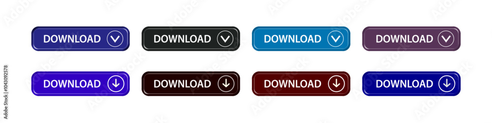 download button as vector element graphic of website or application illustration isolated on white background. set of downloads buttons for app and web graphics design. download button as vector element graphic of website or application illustration isolated on white background. set of downloads buttons for app and web graphics design.