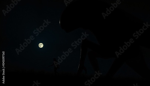 alien abduction eerie scary creepy background