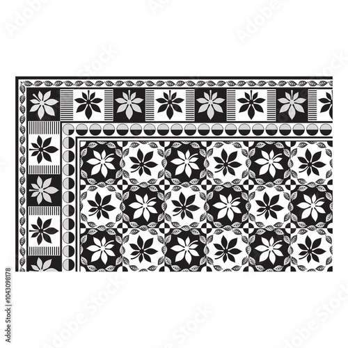 bedsheet design digital art use hand work and digital printing