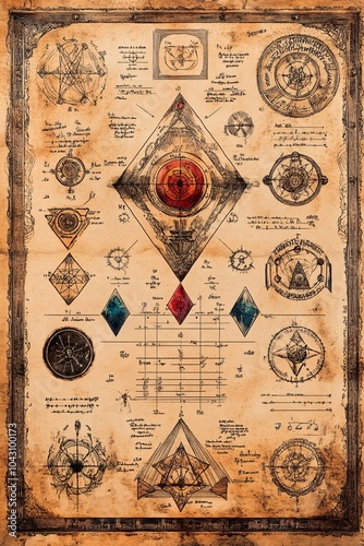 Exploring the mystical geometry of ancient alchemical symbols and their significance in historical contexts