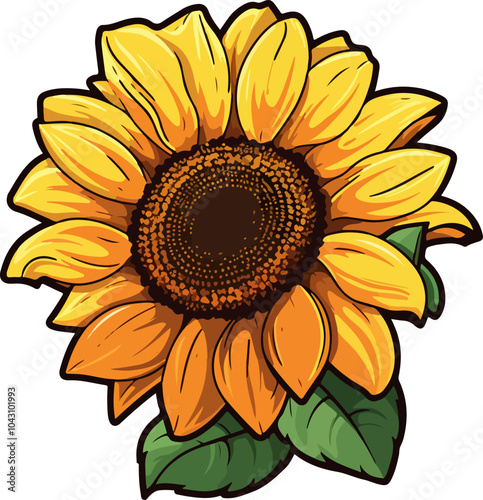 ornamental plant sunflower