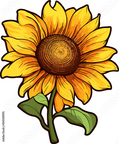 ornamental plant sunflower