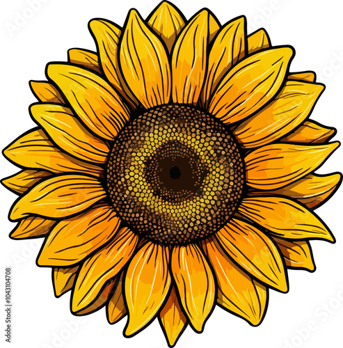 ornamental plant sunflower