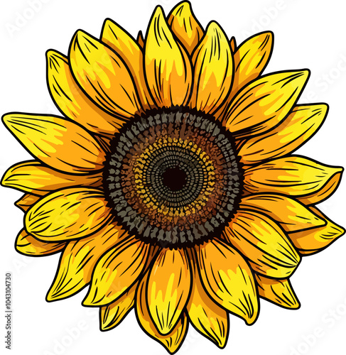 ornamental plant sunflower