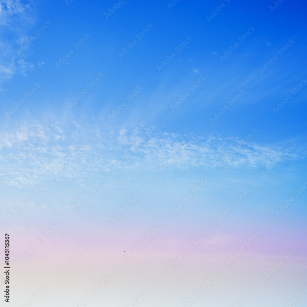 Obraz premium Color sky summer backround