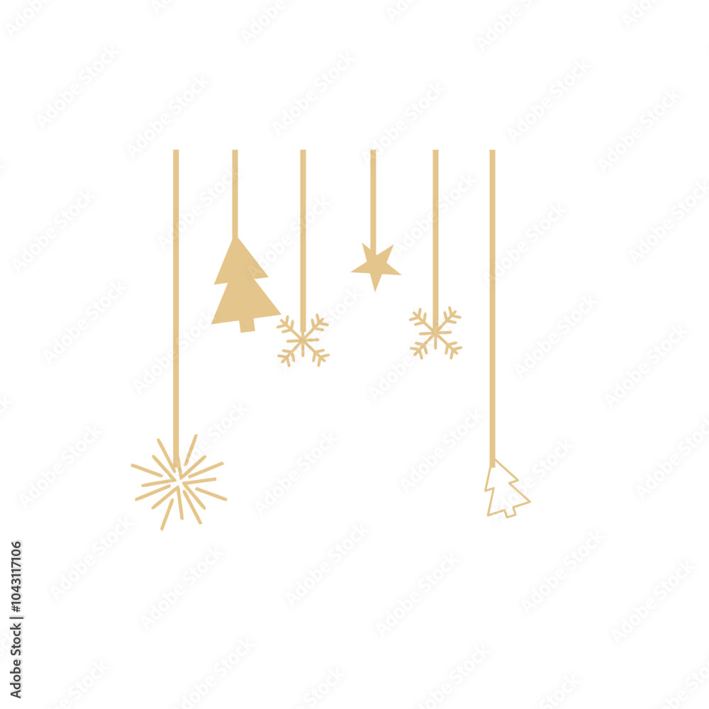 New Years Star Decoration New Years Star Decoration